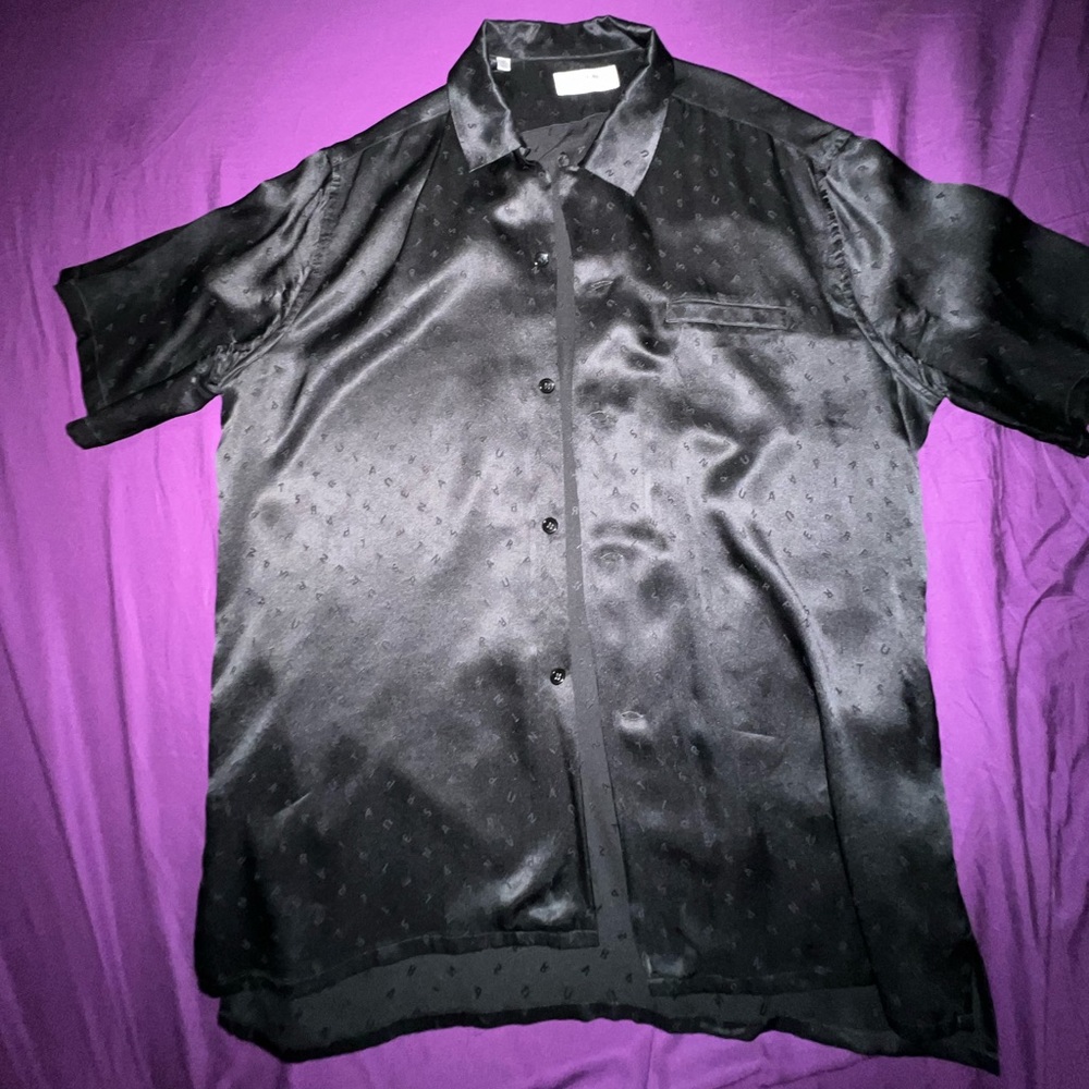 Saint Laurent Silk Men Shirt